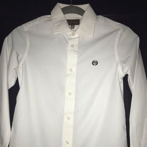 Ralph Lauren Boys White Oxford Dress Shirt